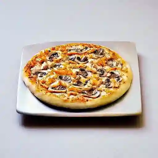 Pizza Pollo con Champiñones