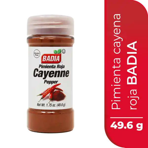 Pimienta Cayena Roja Badia 49.6g