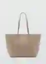 Bolso G Maribel Topo Talla 99 Mujer Mango