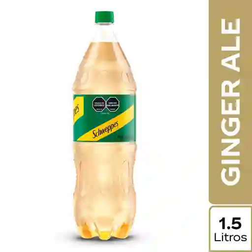 Gaseosa Schweppes Ginger Ale 1.5L