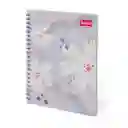 Scribe Cuaderno Argollado Medio Cuadriculado 80 Hojas