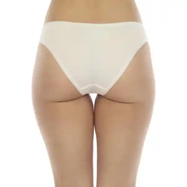 Members Selection Pantie de Corte Alto y Estilo Bikini Talla S