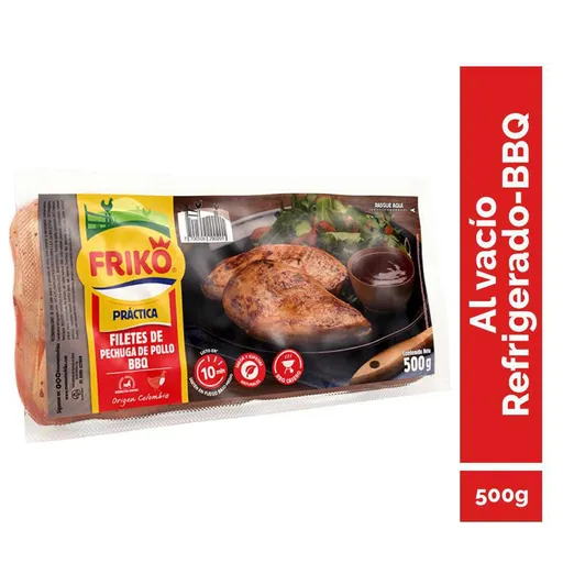 Friko Filetes de Pechuga de Pollo BBQ
