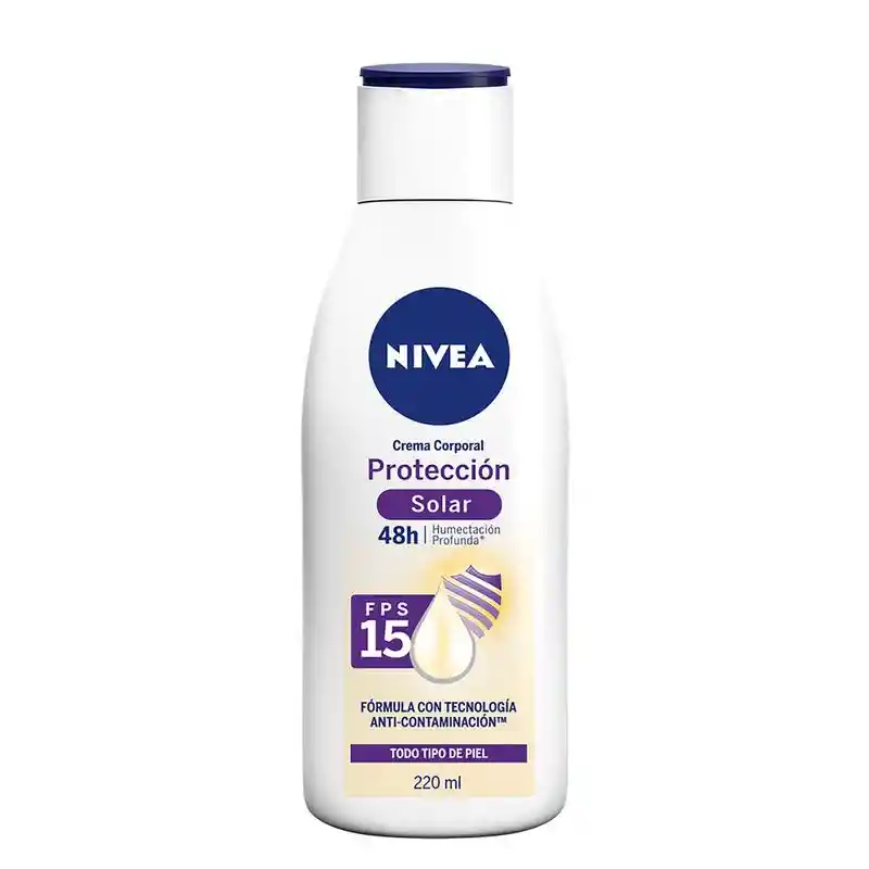 Nivea Crema Corporal Protección Solar FPS 15