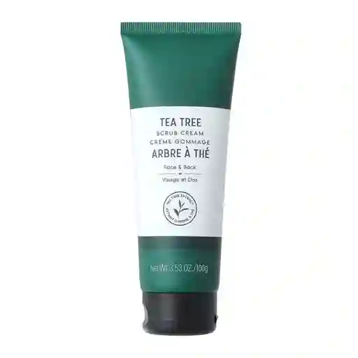 Miniso Crema Exfoliante Para Espalda y Cara Tea Tree