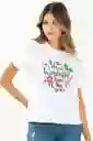 Camiseta Navidad 23 Color Blanco Talla S Ragged