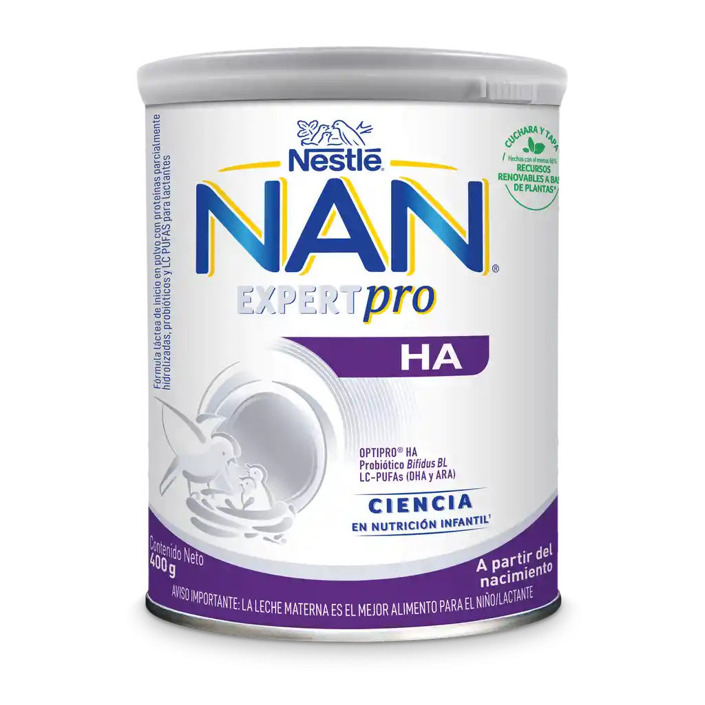 Fórmula infantil NAN EXPERTPRO HA x 400g