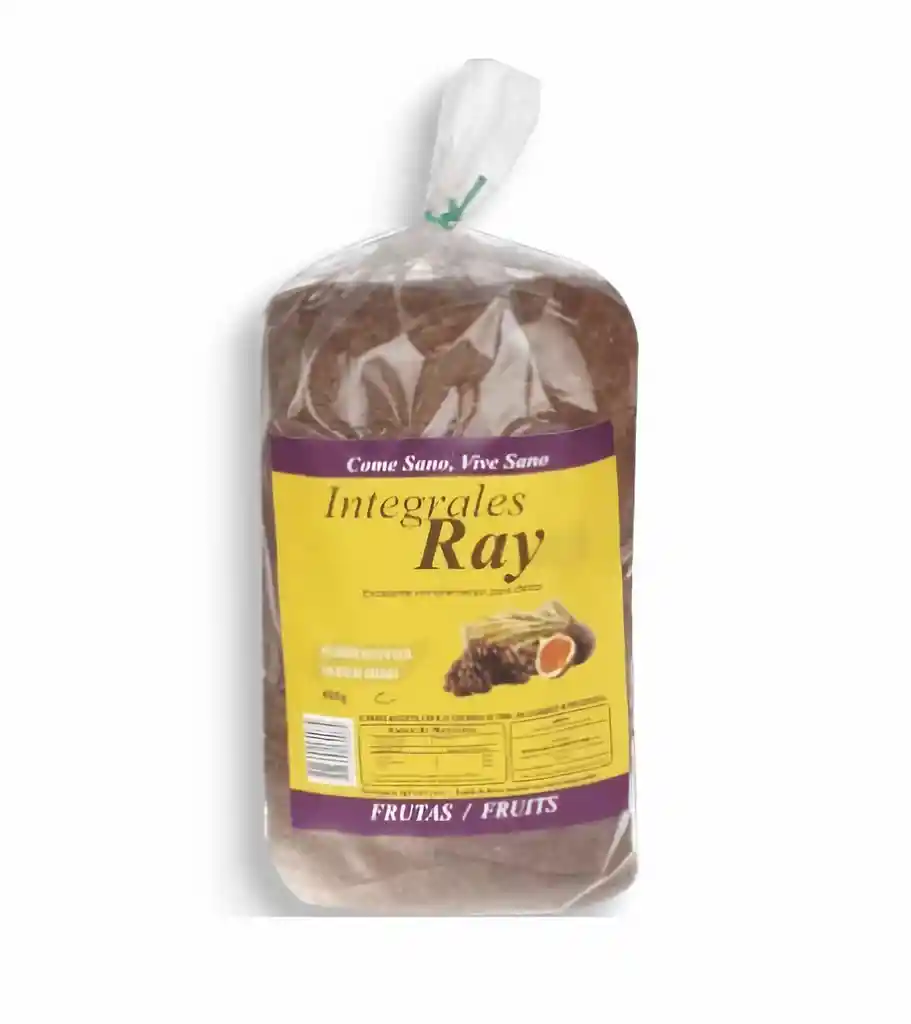 Ray Pan Fruta Ciruela Integrales
