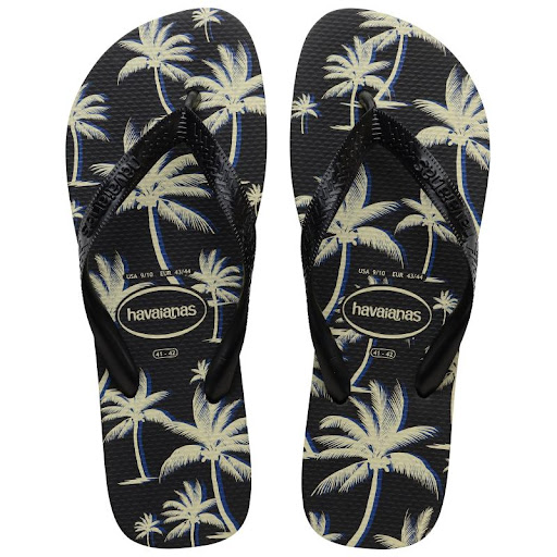 Sandalias Havaianasaloha Negro T43-44 X 1 Par