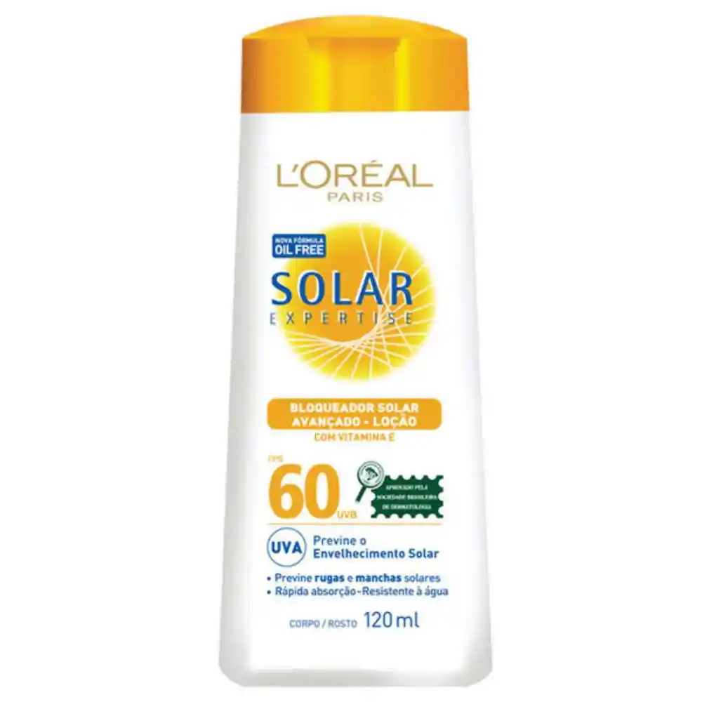 Loreal Paris-Solar Expertise Bloqueador Solar FPS 60 UVB