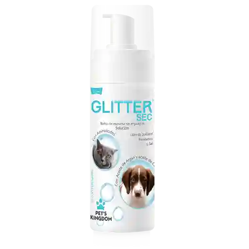 Glitter Baño Seco para Mascotas
