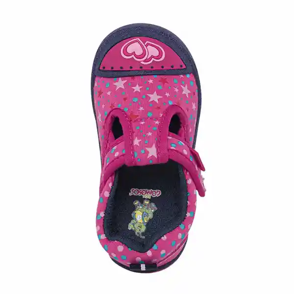 Los Gomosos Zapatos Dumus Para Niña Fucsia Talla 20