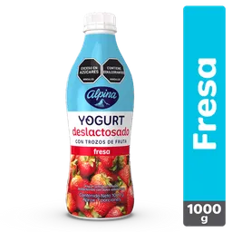 Alpina Yogurt Deslact. Fresa 942 mL