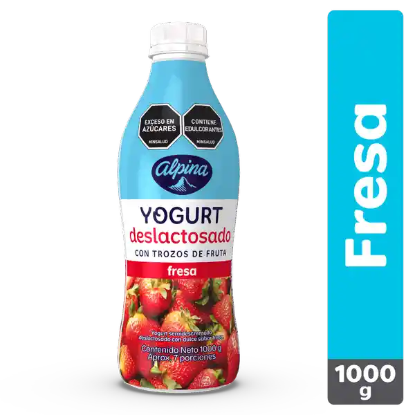 Alpina Yogurt Deslact. Fresa 942 mL