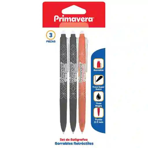 Primavera Bolígrafo Hombre Borrable