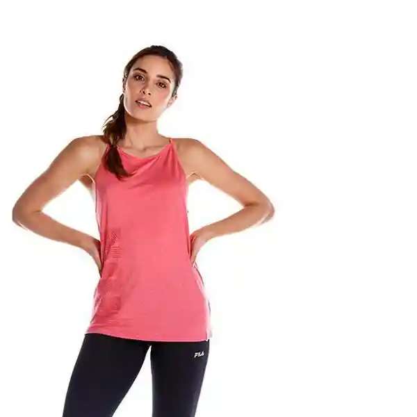 Fila Camiseta Deportiva Para Mujer S - Coral