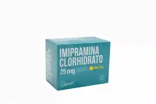 Imipramina Clorhidrato x 25 mg Caja x 300 Tabletas
