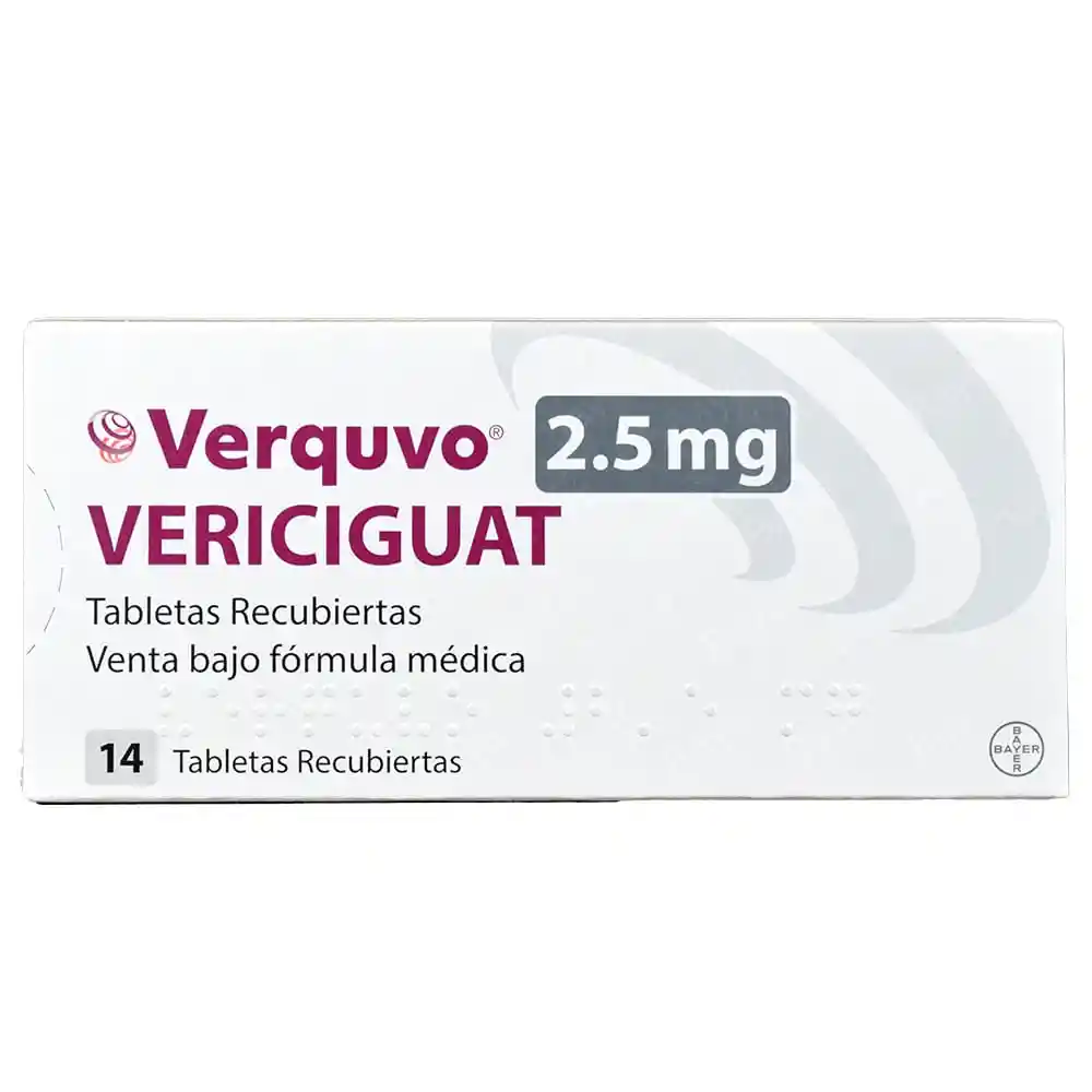 Verquvo Tableta Recubierta 2.5 Mg