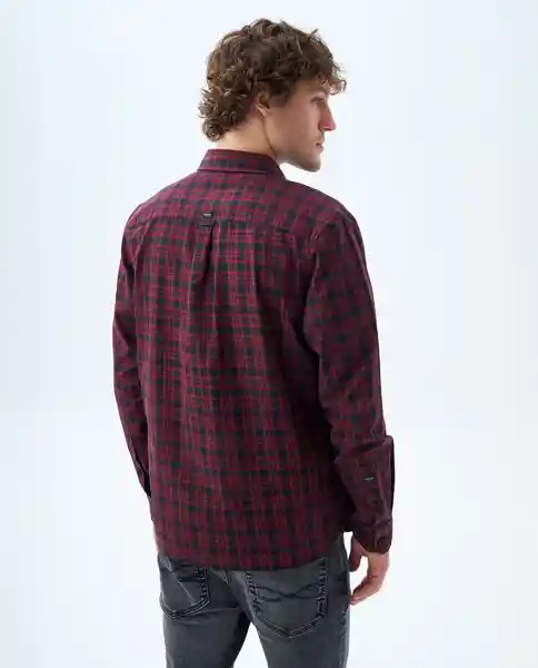 Camisa Hombre Rojo Talla S 819f503 Americanino