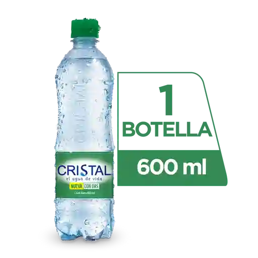 Cristal con Gas 600 ml