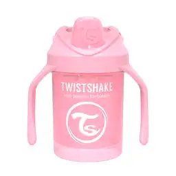 Twistshake Vaso Pitillo Rosado 4+M 7 Oz