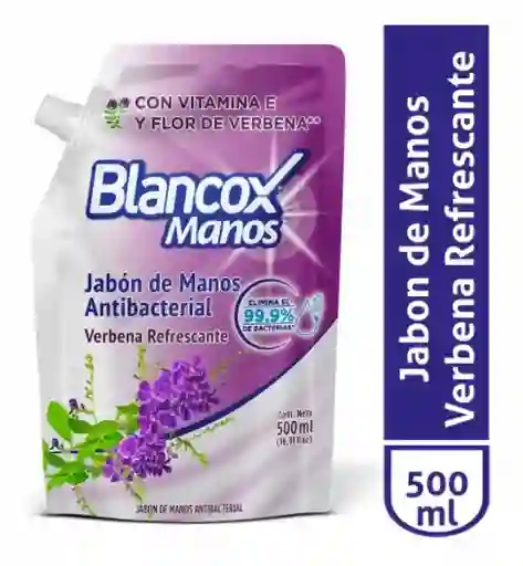 Blancox Jabón de Manos Antibacterial Verbena Refrescante