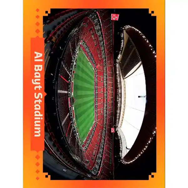 Fwc_14 Estadio Al Bayt - Panini -