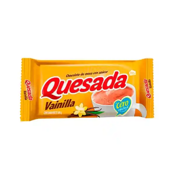 Quesada Chocolate Sabor a Vainilla