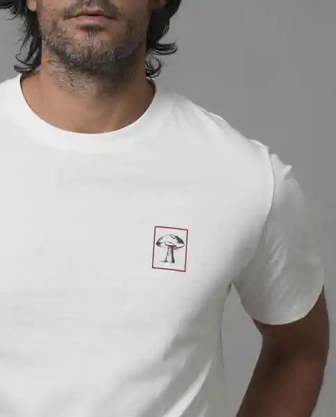 Camiseta Hombre Crudo Talla M 109G001_CRU110605 Rifle