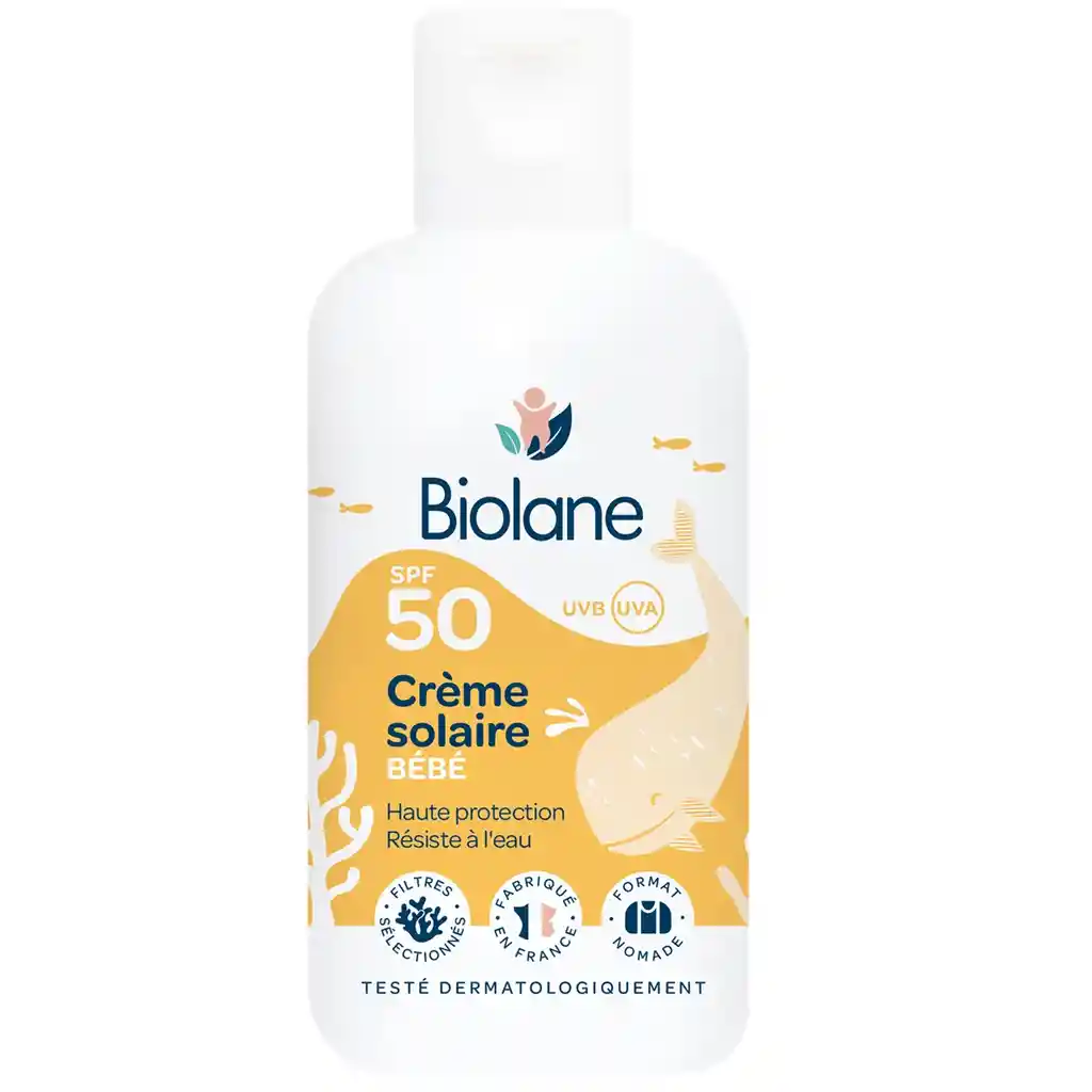 Protector Solar Para Bebe Biolane Creme Solaire Spf 50 X