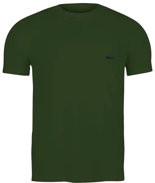 Camiseta Hombre Verde Militar Talla M Salvador Beachwear