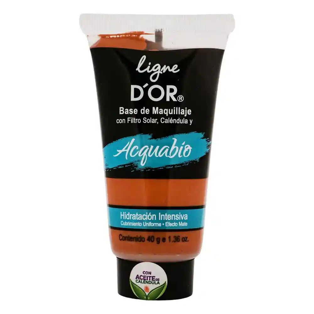 Base Ligne Dor Maquill Acquabi Bronz