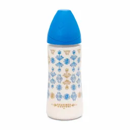 Suavinex Biberón Couture Lhigh Azul Oscuro