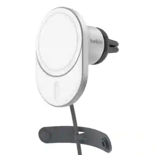 Belkin Cargador Magnético Para Carro Qi2 15W Gris