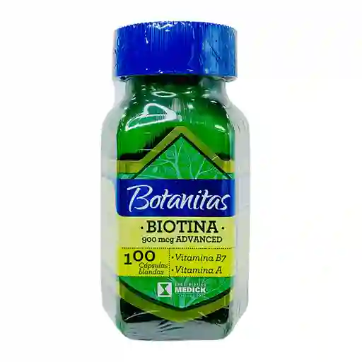 BIOTINA 900 MCG 100 CAP