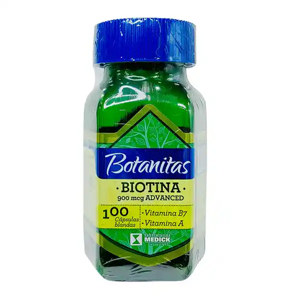 BIOTINA 900 MCG 100 CAP