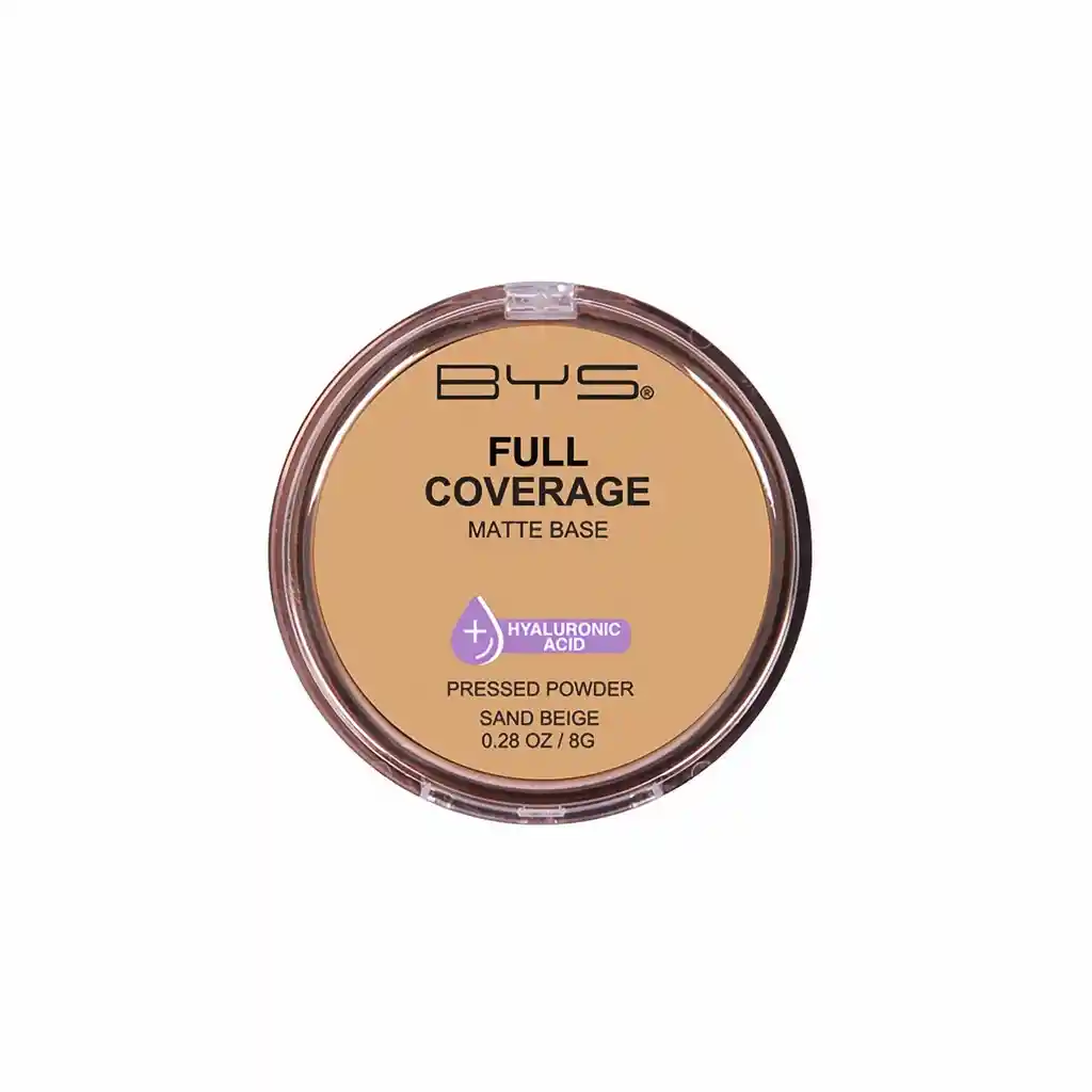 BYS Polvo Compacto Coverage Pressed Powder 8 G