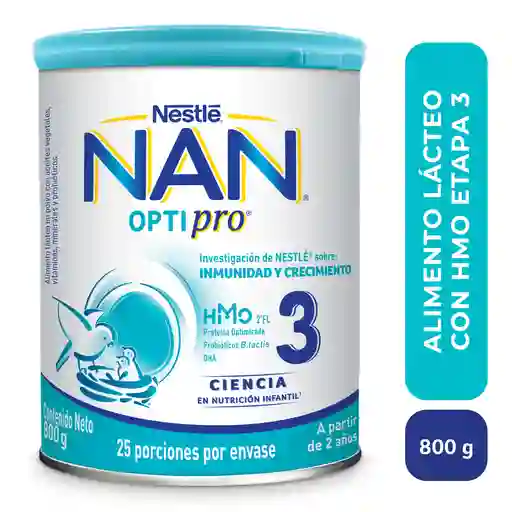 Alimento lácteo NAN OPTIPRO Etapa 3 x 800g