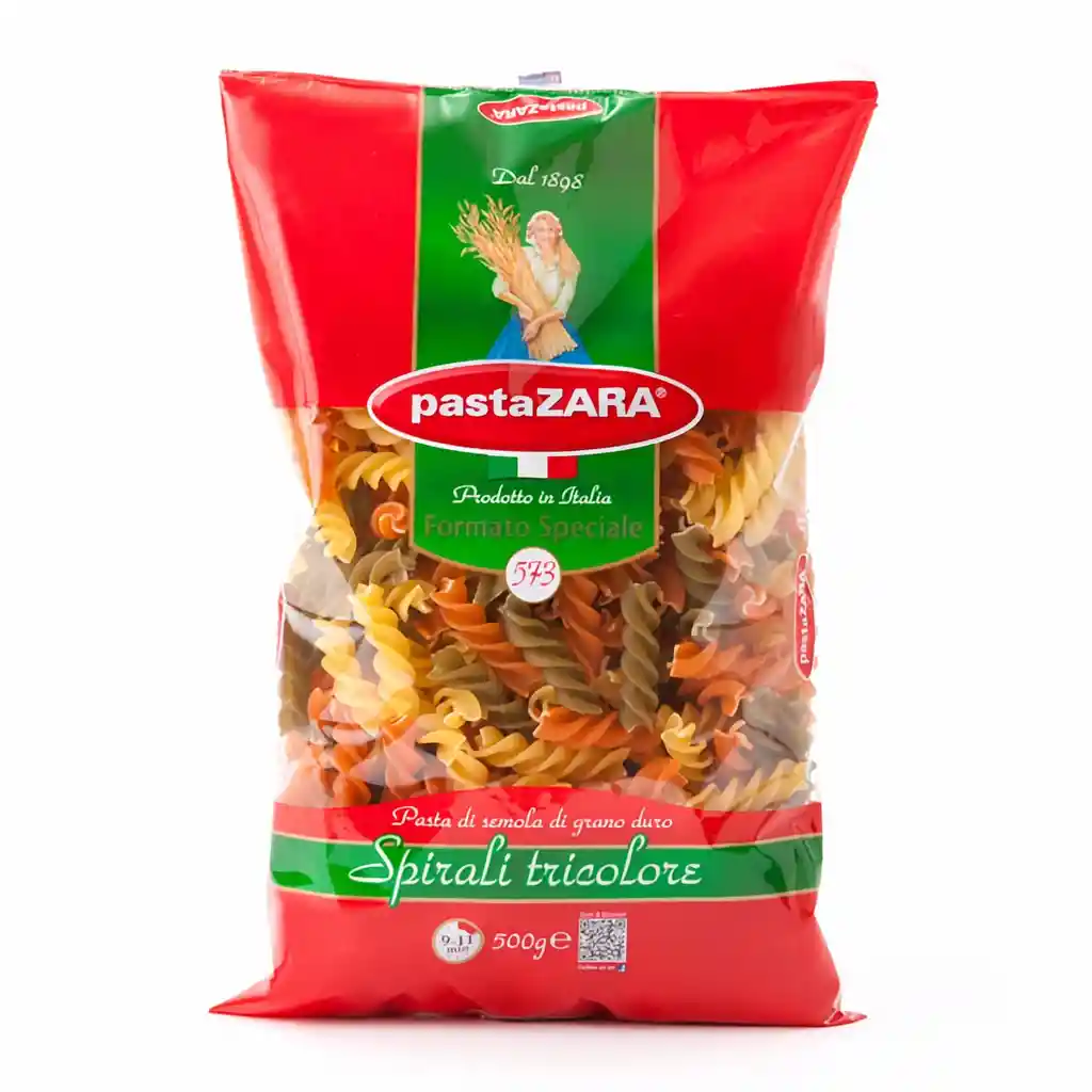 Zara Pastafideo Espiral Tricolor