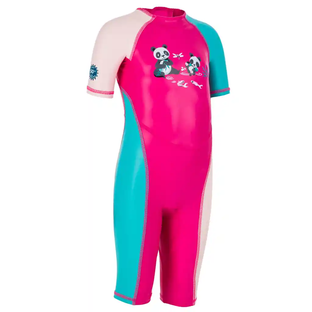 Traje de Baño Térmico Con Protección Solar Para Bebé Nabaiji Rosa