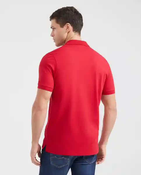 Camiseta Polo Muscle Rojo Chili Oscuro S Chevignon