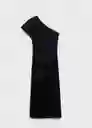 Vestido Rachel Negro Talla XS Mujer Mango