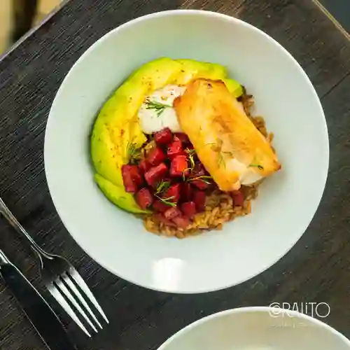 Corvina y Arroz Coco
