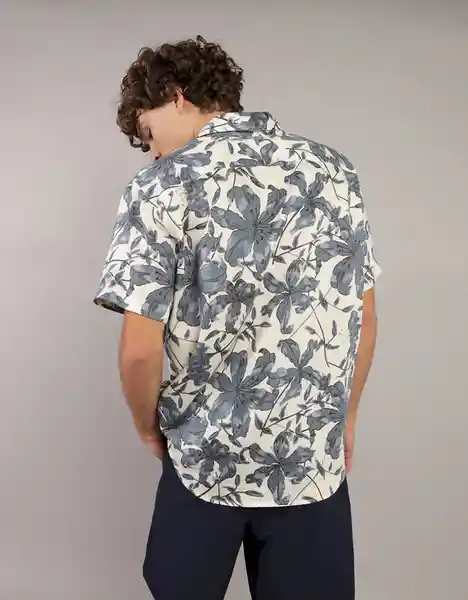 Camisa Hombre Azul Talla: MEDIUM 2826421 American Eagle
