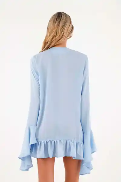 Camisa Aurea Azul Talla 02 M