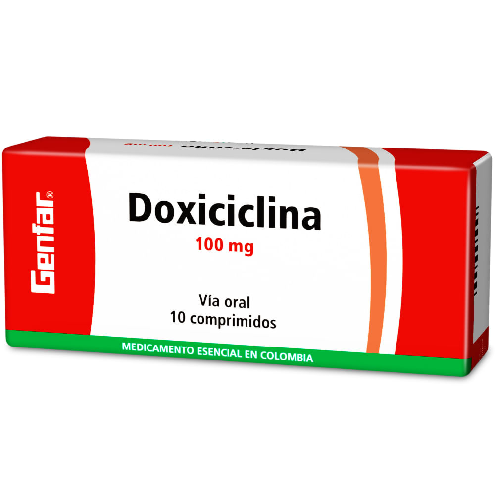 precio de doxiciclina 100 mg en mexico