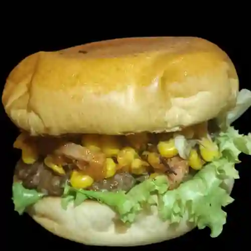 Burger Otoño y Papitas Artesanales