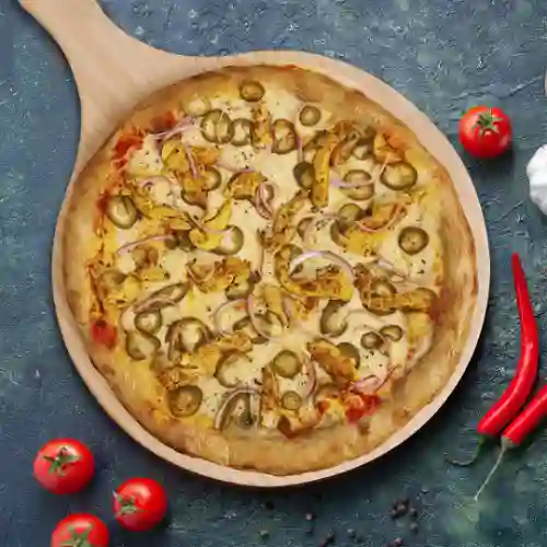 Pizza Delgada Grande Chili Jalapeños