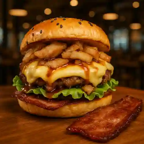 Hamburguesa Chicharrón