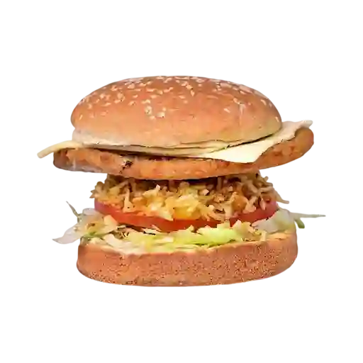 Hamburguesa Pollo Apanado